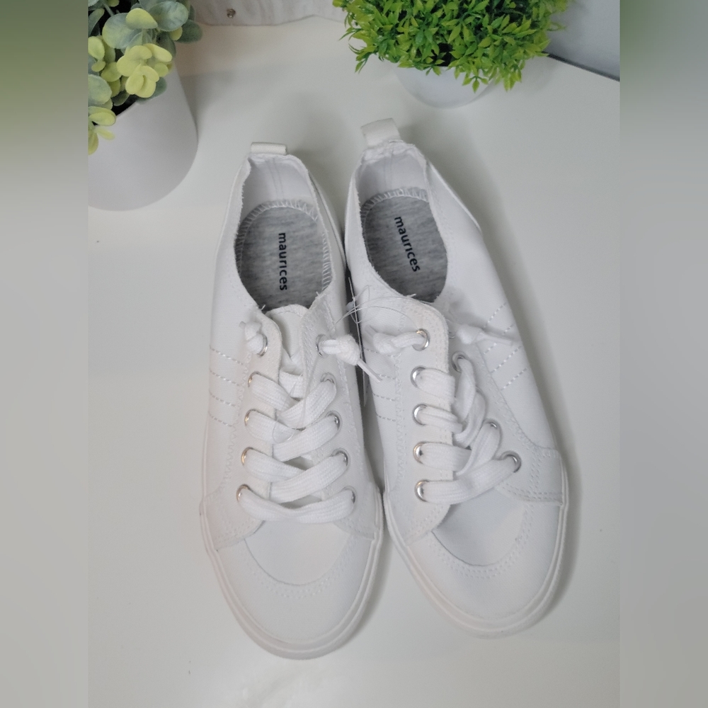Maurice's White Sneakers